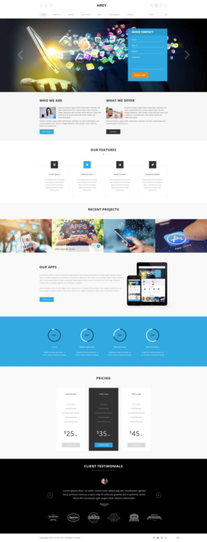 Wordpress Design by pb for this project | Design: #10440089