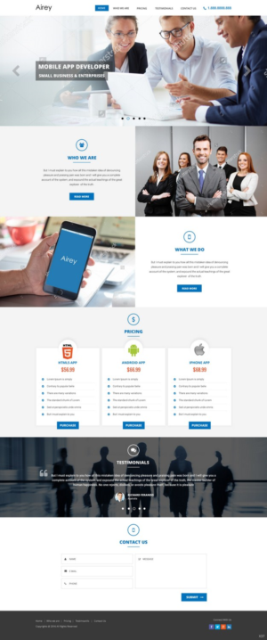 Wordpress Design by pb for this project | Design: #10440095