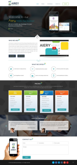 Wordpress Design by pb for this project | Design: #10440098