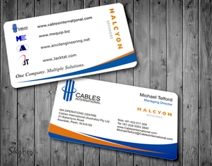 Business Card Design by SKYdesign for this project | Design: #452069