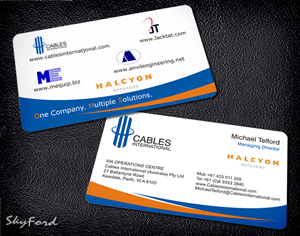 Business Card Design by SKYdesign for this project | Design: #452808
