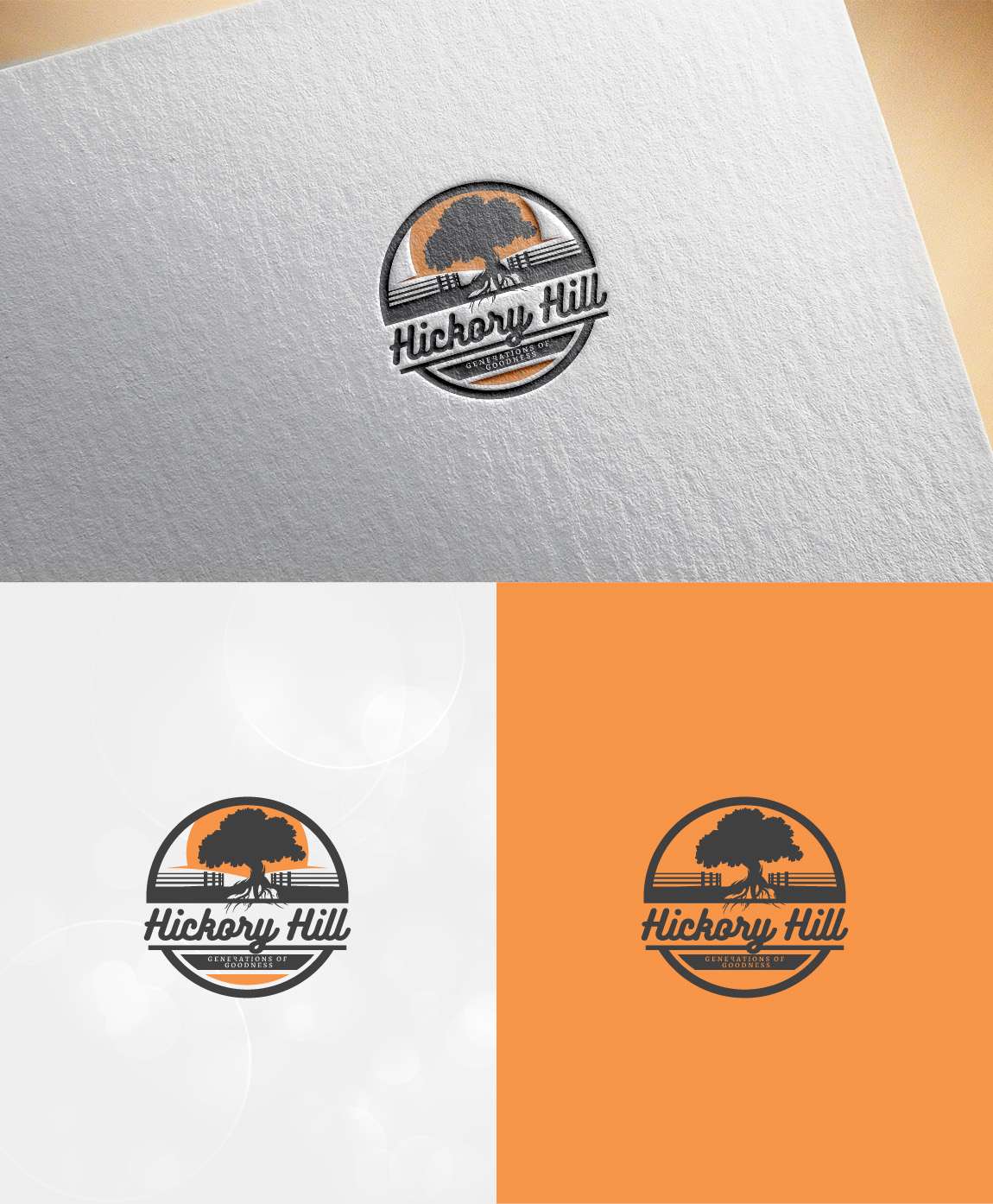 Diseño de Logo por OlgiCh para Hickory Hill Farm | Diseño #10509824