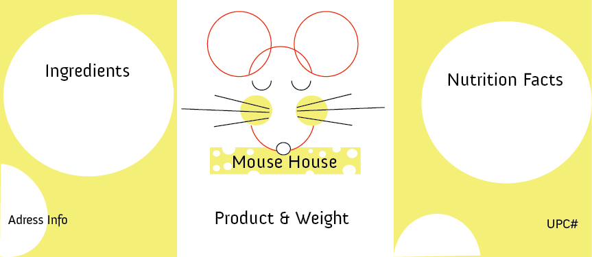 Etikett-Design von miss.rodha.is für Mousehouse Cheesehaus | Design #10437519
