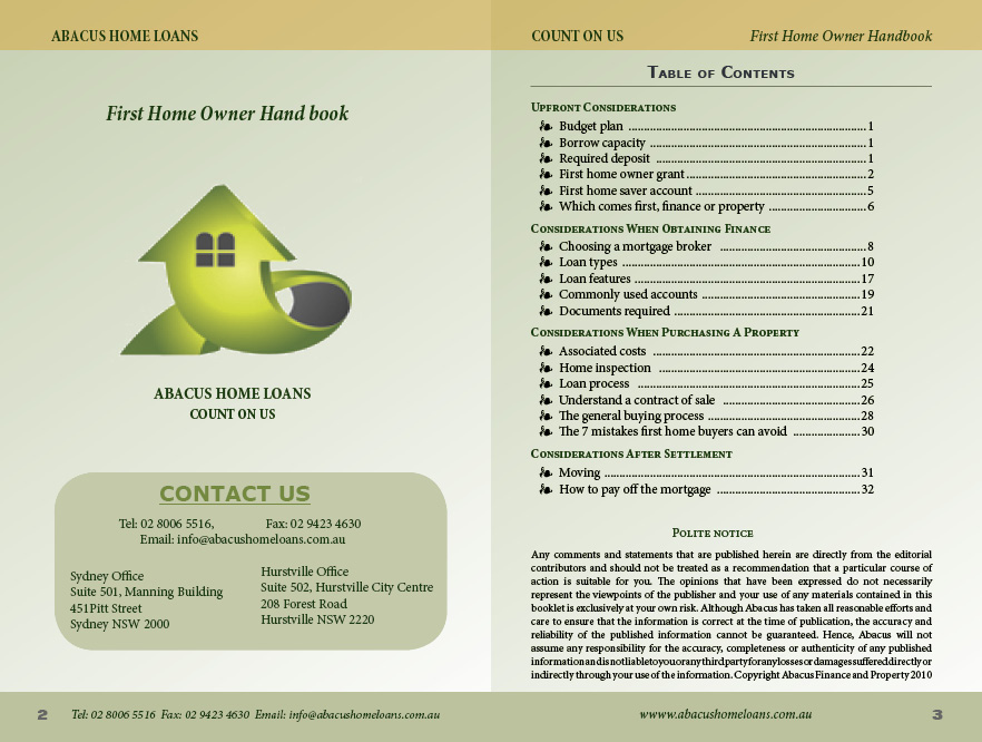 Diseño de Brochure por Lucyanne para Triple One Realty | Diseño #473248