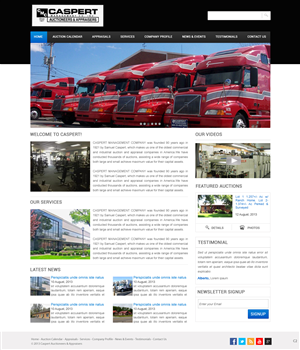 Wordpress Design by pb for AuctionServices.com, Inc. | Design: #2211985
