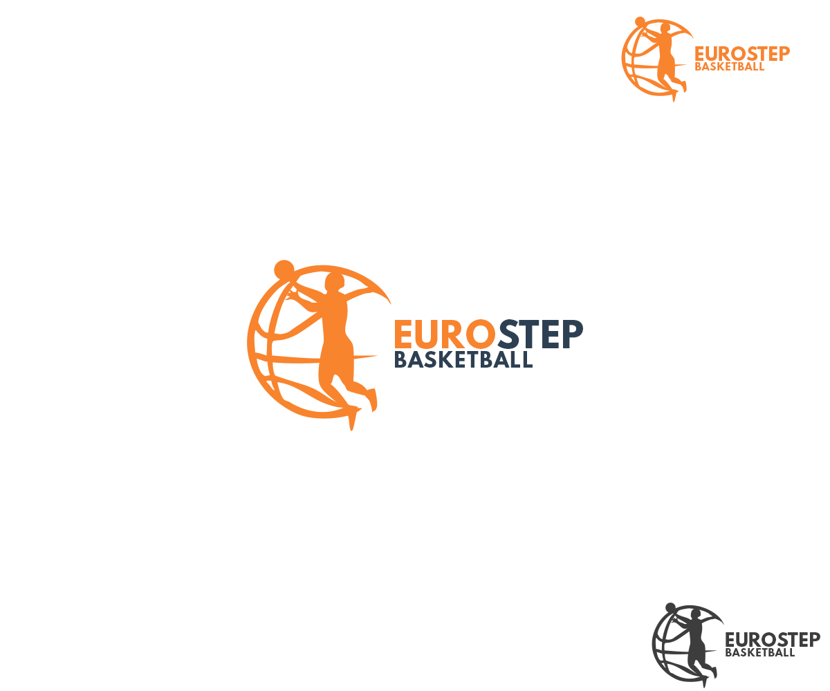 Logo-Design von King Cozy für Eurostep Basketball  | Design #10439776
