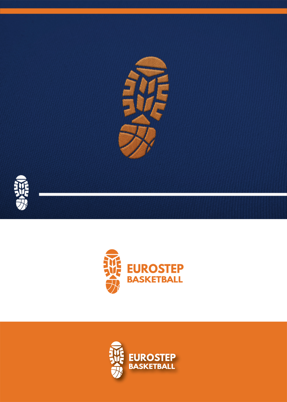 Logo Design by goranvisnjic82 for Eurostep Basketball  | Design #10439496