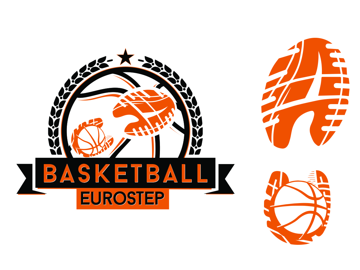 Logo-Design von Cody Rostron für Eurostep Basketball  | Design #10439319