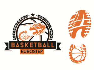 Diseño de Logo por Cody Rostron para Eurostep Basketball  | Diseño: #10439319
