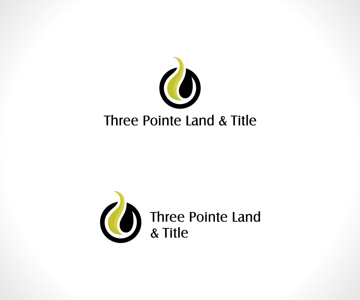 Logo Design by MOH Studio for Three Pointe Land & Title, LLC | Design #2213608