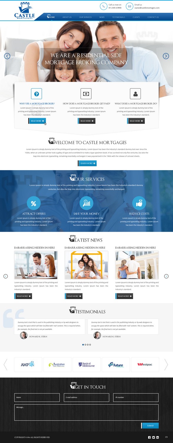Web Design by pb for this project | Design #10468036