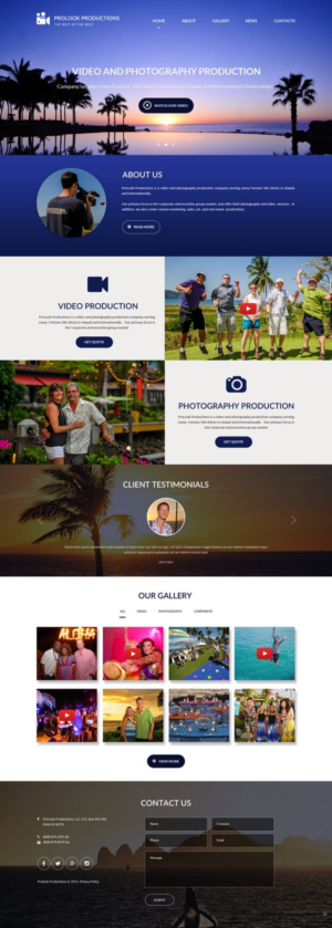 Web Design by pb for this project | Design: #10447525