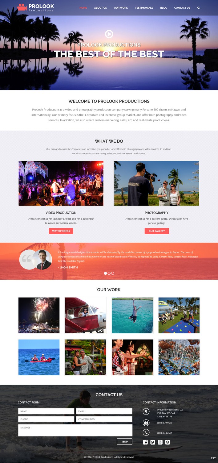 Web Design by pb for this project | Design #10447549