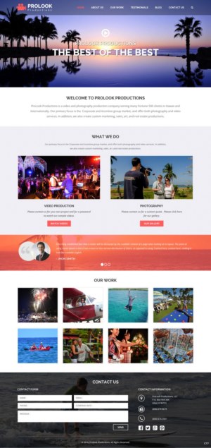 Web Design by pb for this project | Design: #10447549