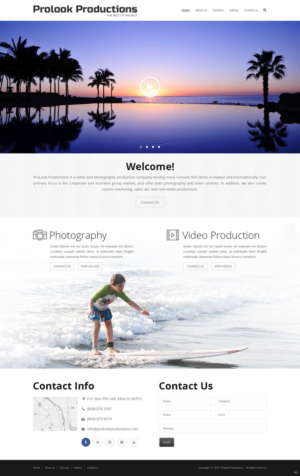 Web Design by pb for this project | Design: #10447550