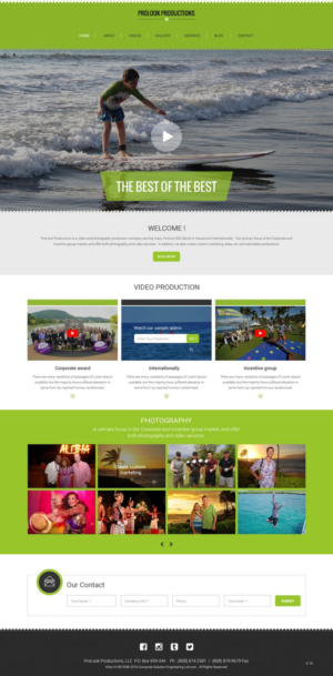 Web Design by pb for this project | Design: #10447555