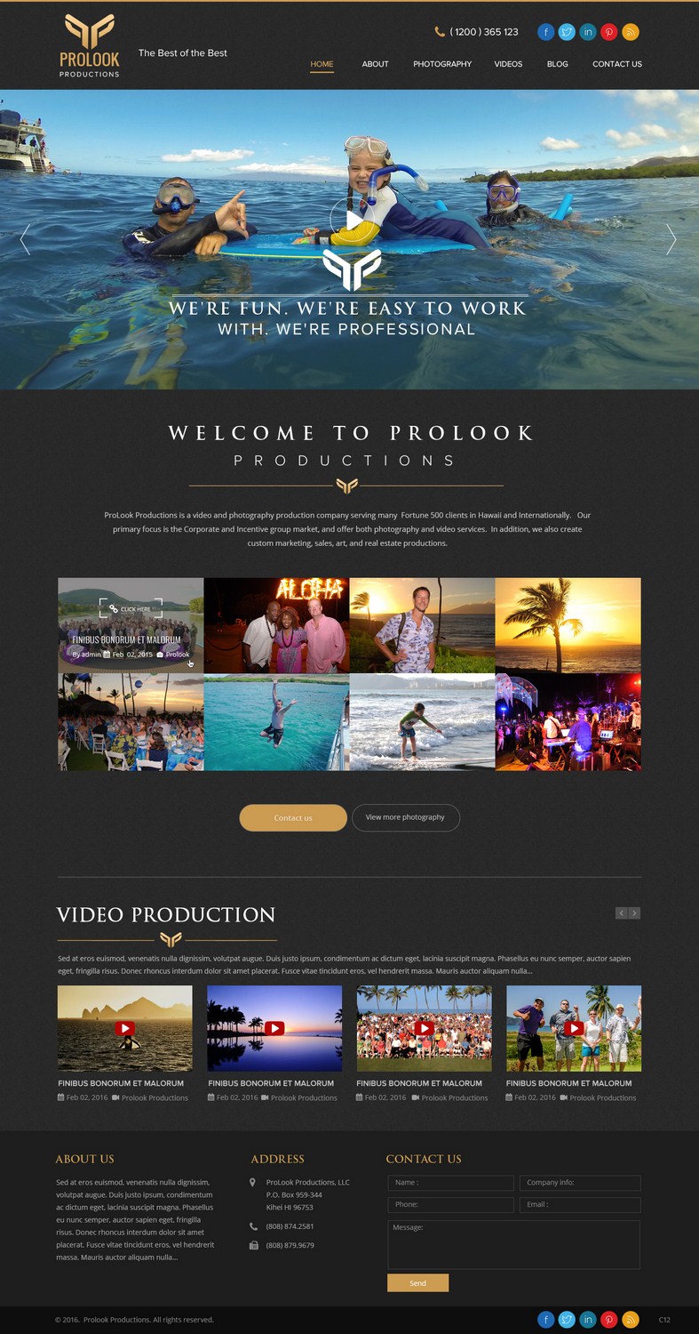 Web Design by pb for this project | Design #10457286