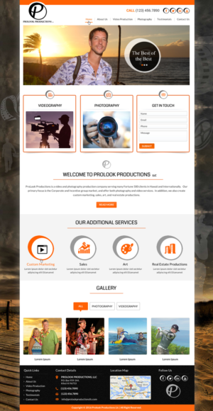 Web Design by Sbss for this project | Design: #10455999