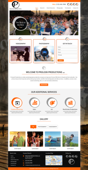 Web Design by Sbss for this project | Design: #10456001