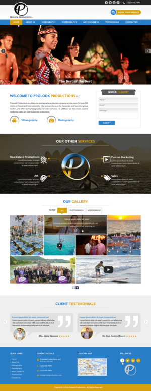 Web Design by Sbss for this project | Design: #10456003
