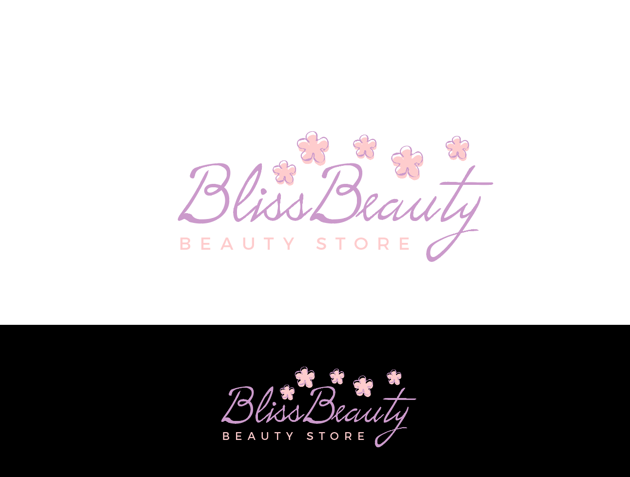 Elegant Serious Hair And Beauty Logo Design For Bliss Beauty By