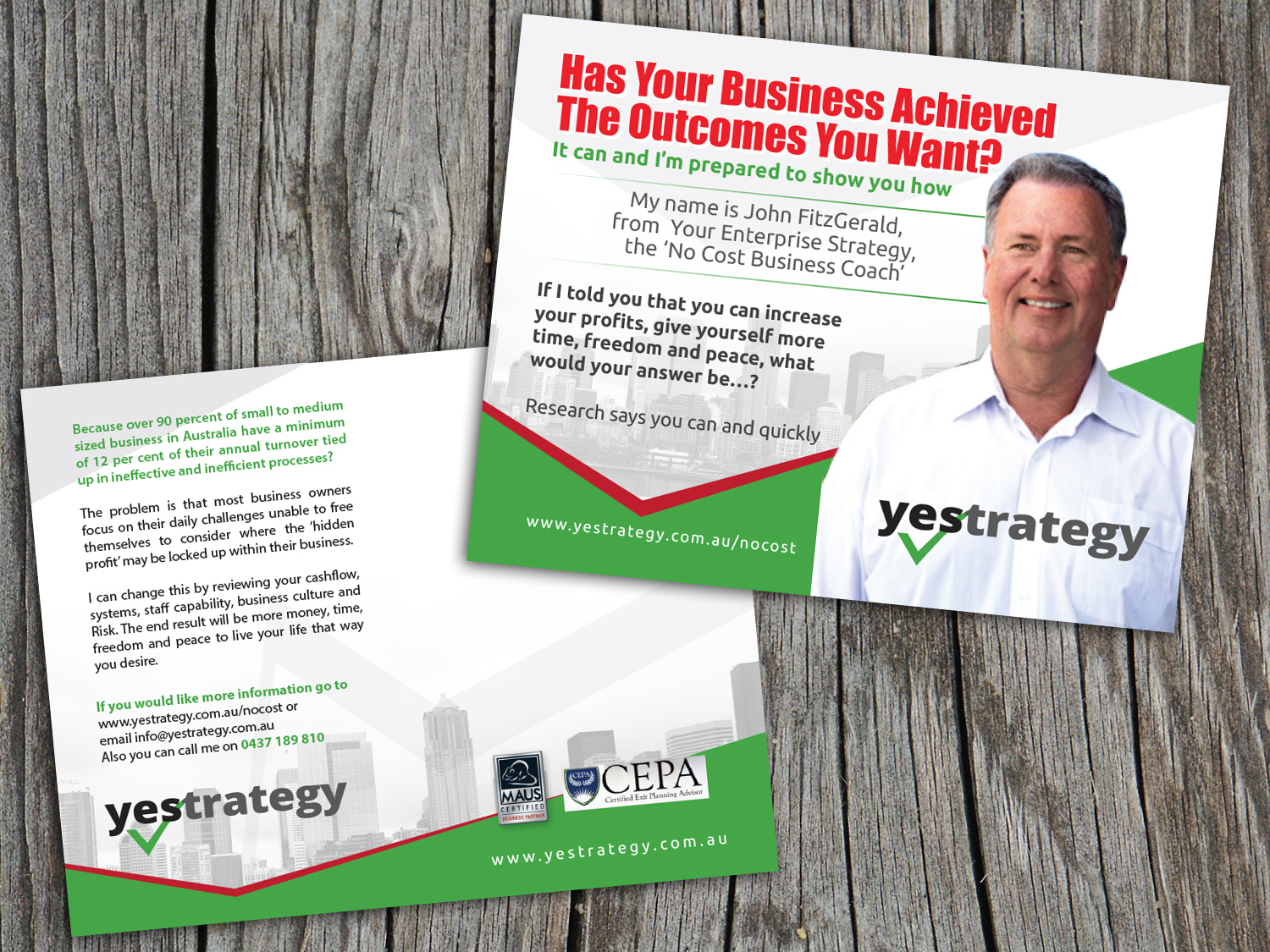 Postcard Design by Priyo Subarkah for Your Enterprise Strategy | Design #10519356