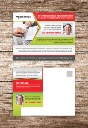 Design de Carte Postale par debdesign pour Your Enterprise Strategy | Design : #10446372