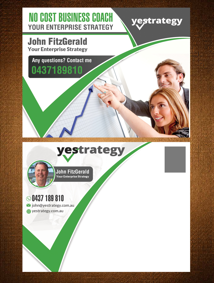 Postcard Design by creative.bugs for Your Enterprise Strategy | Design #10454453