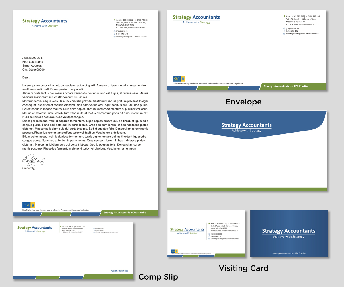 Stationery Design by Designers Hub for this project | Design #13950347