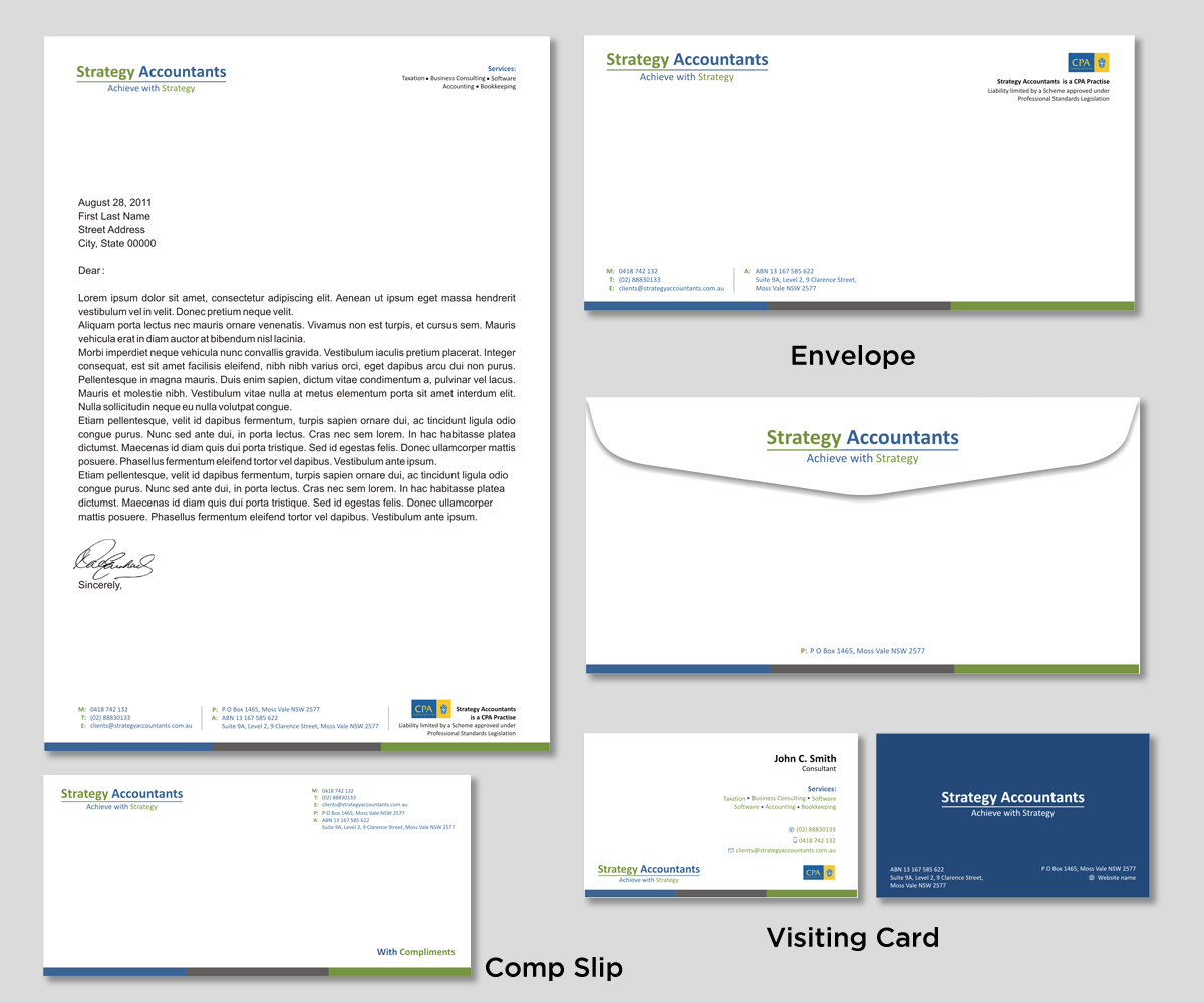 Stationery Design by Designers Hub for this project | Design #13980149
