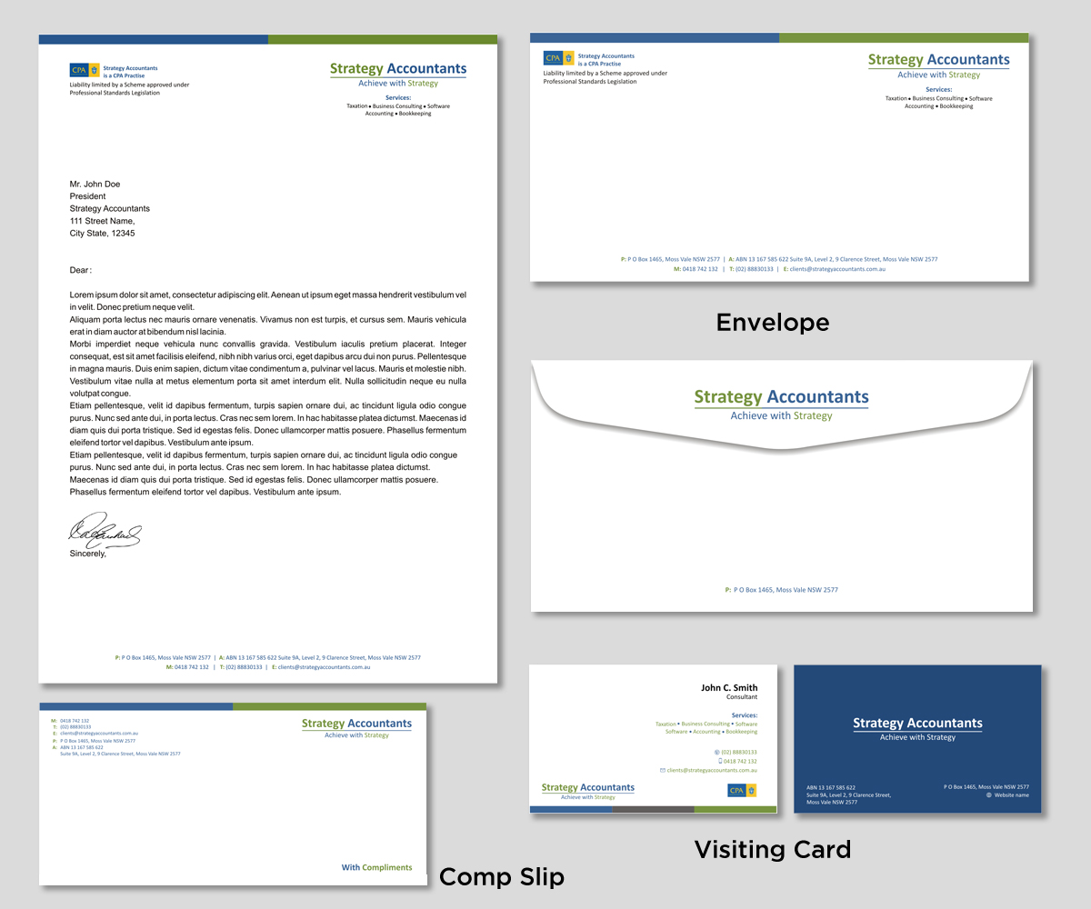 Stationery Design by Designers Hub for this project | Design #13995156