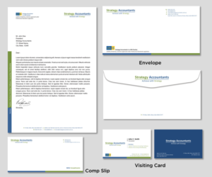Strategy Accountants needs a stationery design | Stationery Design by Designers Hub