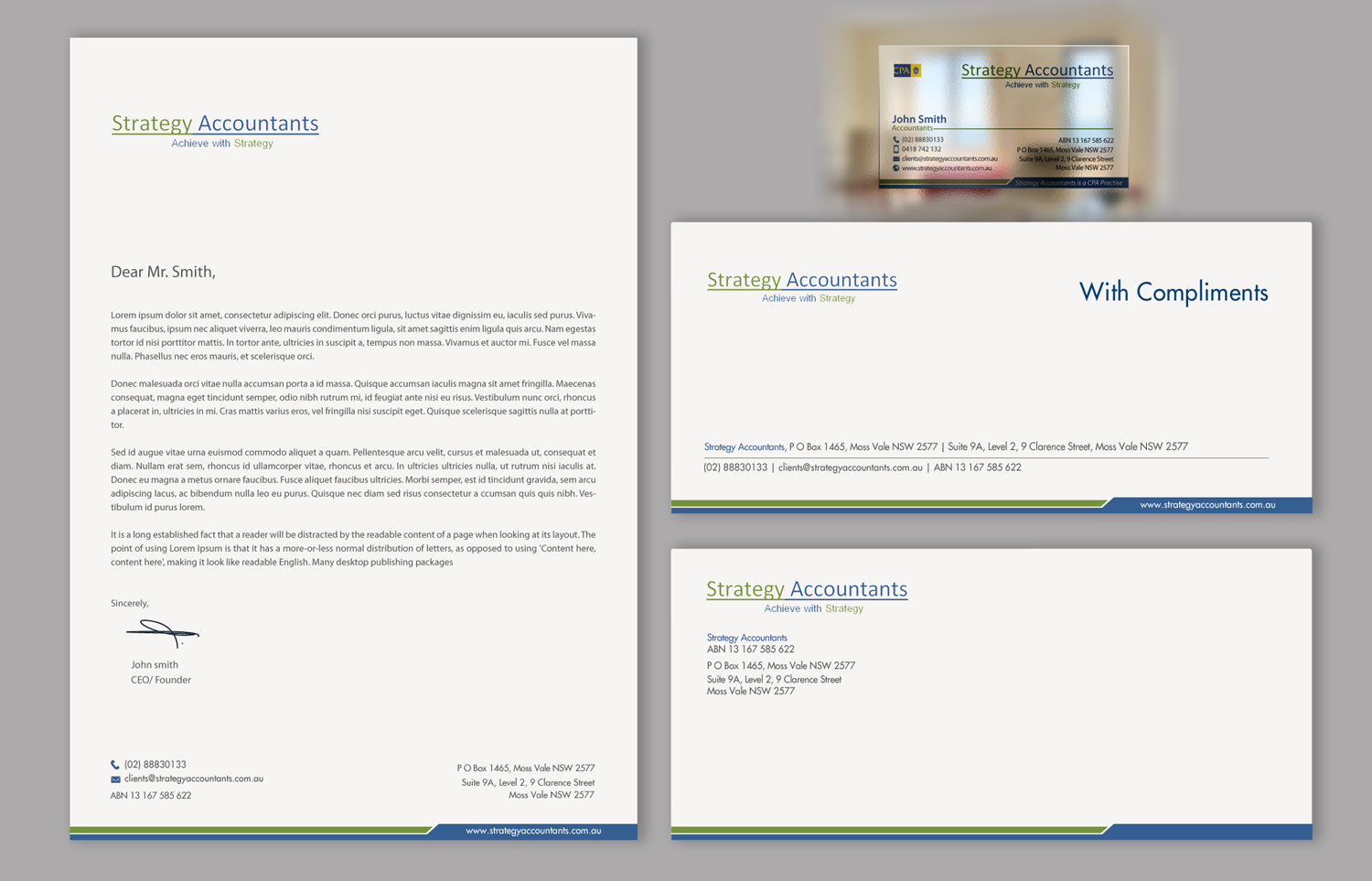 Diseño de Papelería por chandrayaan.creative para este proyecto | Diseño #13958939