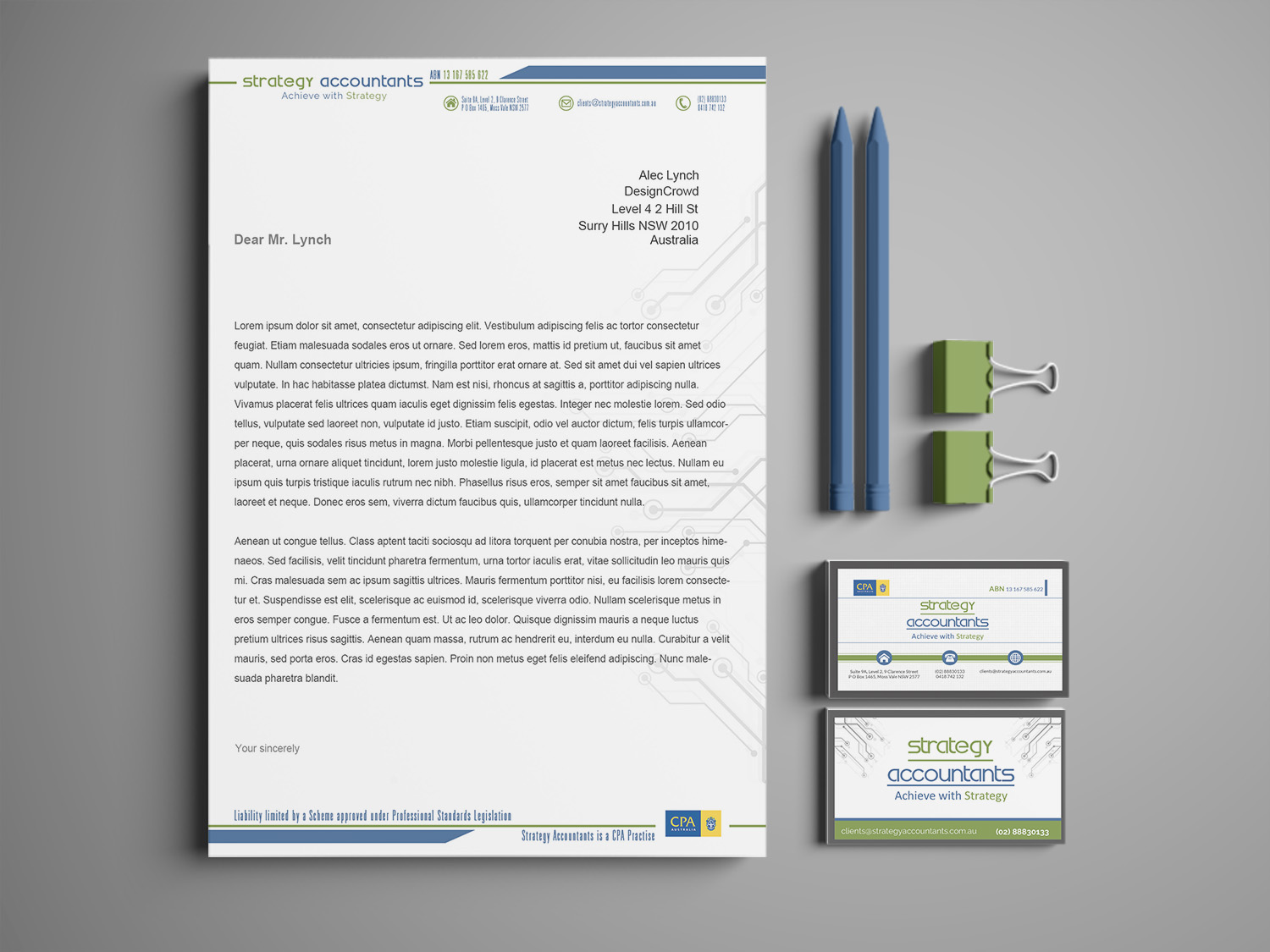 Diseño de Papelería por Lesaba Design para este proyecto | Diseño #13956629