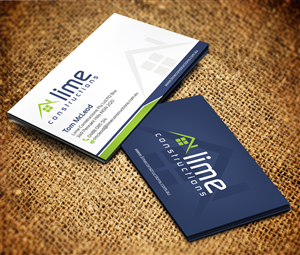 Business Card Design by Sarmishtha Chattopadhyay_loginchange for Lime Constructions Pty Ltd | Design: #2200946
