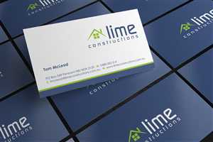 Business Card Design by logodentity for Lime Constructions Pty Ltd | Design: #2204708