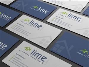 Business Card Design by logodentity for Lime Constructions Pty Ltd | Design: #2207020