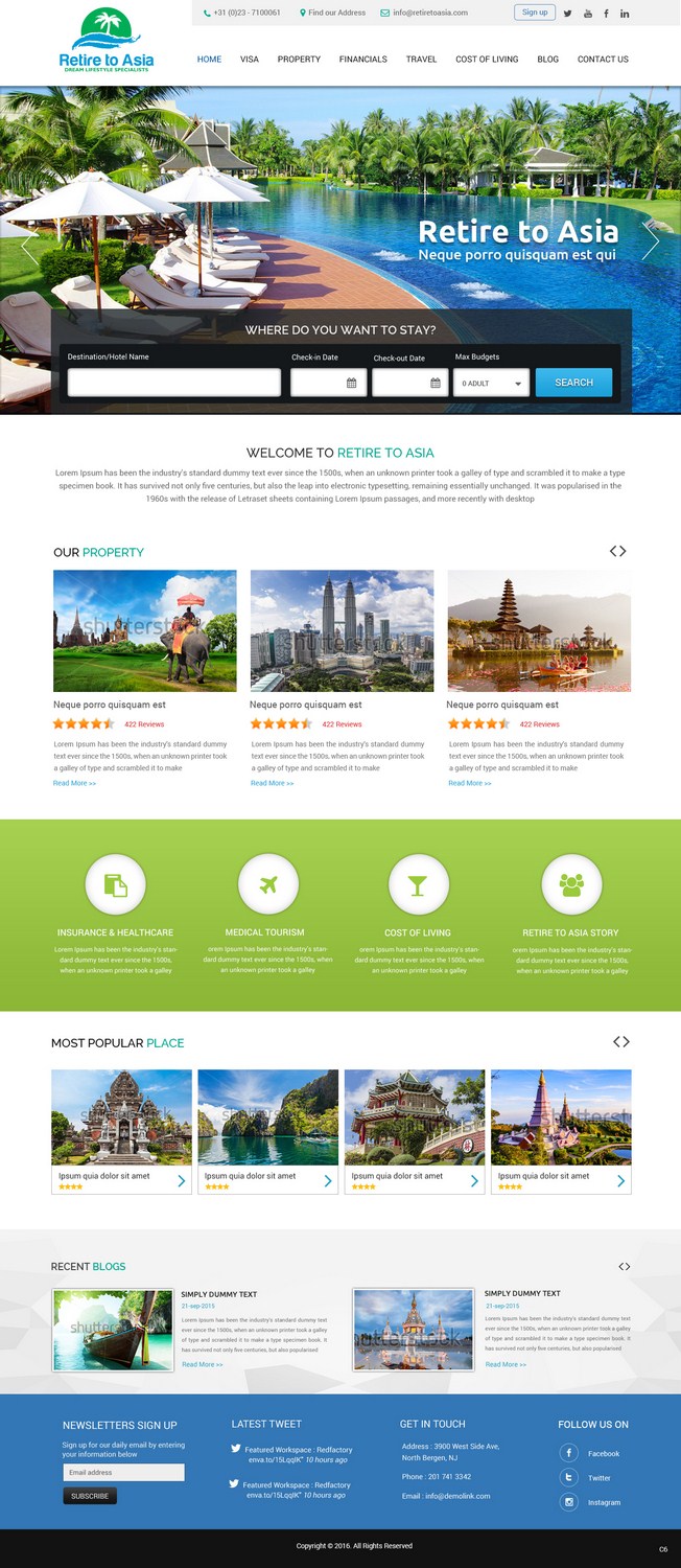 Web Design by pb for this project | Design #10498366