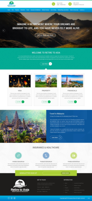 Web Design by pb for this project | Design: #10520889