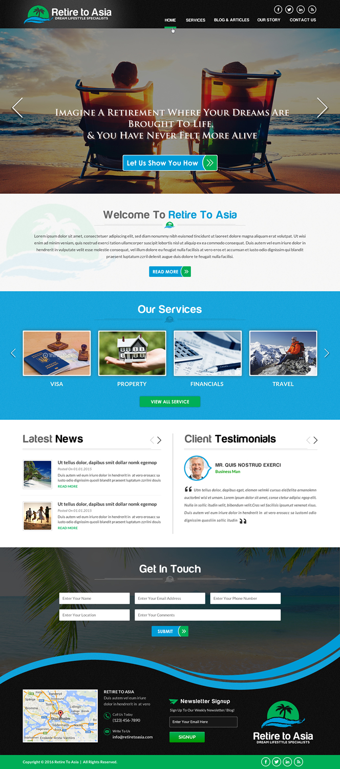 Web Design by Sbss for this project | Design #10597748