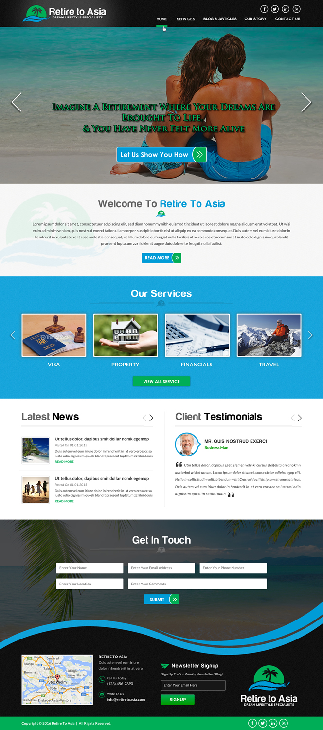 Web Design by Sbss for this project | Design #10601612