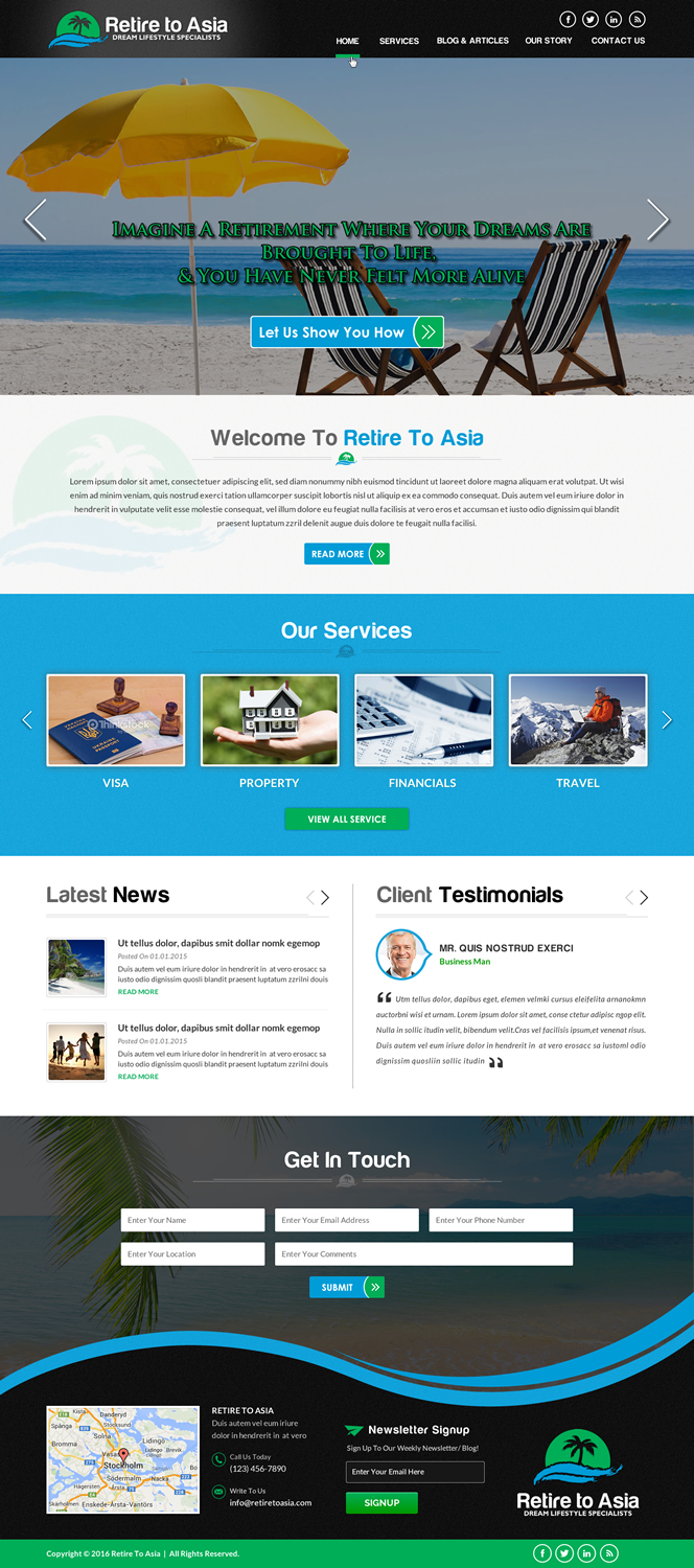 Web Design by Sbss for this project | Design #10601614