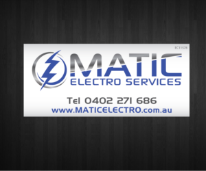 Signage Design by Anna  for Matic Electro Services | Design: #10449409