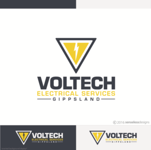 Voltech electrical services gippsland | Logo Design by Senseless