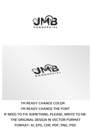 Diseño de Logo por artsterdam para JMB commercial  | Diseño: #10449402