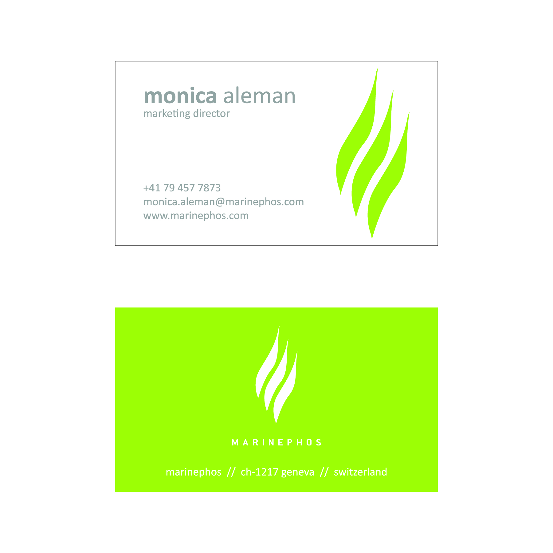 Business Card Design by Alanna for this project | Design #20001