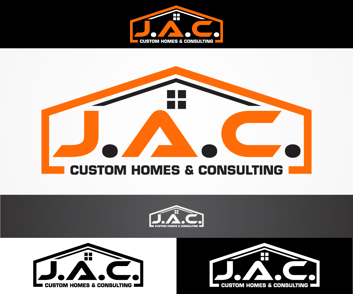 Logo Design by sangeloenriquez for J.A.C. Custom Homes | Design #10485885