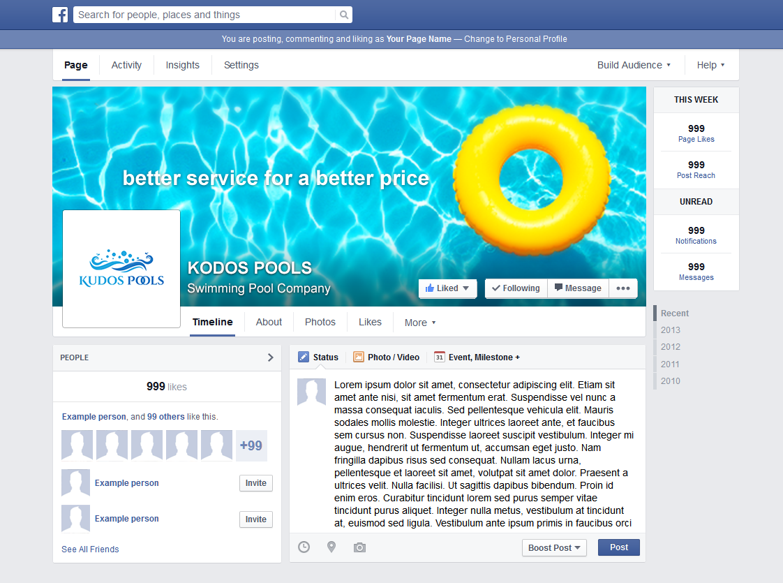 Facebook Design by lionx for this project | Design #10469753