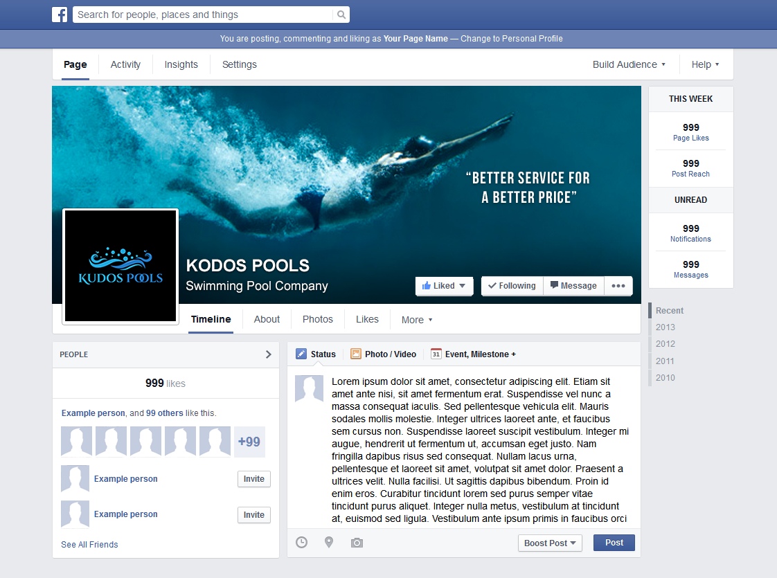 Facebook Design by lionx for this project | Design #10469759