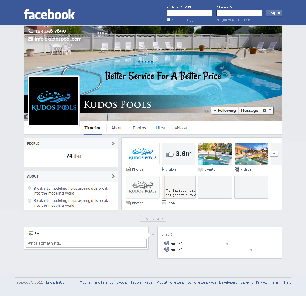 Facebook Design by Sbss for this project | Design #10466051